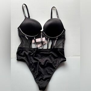 Victoria’s Secret Very Sexy Subtle Shine Push-Up Teddy